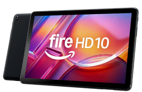 Amazon Fire HD 10 tablet, built for relaxation