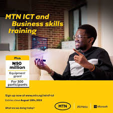 MTN Foundation 2025 ICT and Business Skills Training Phase 6