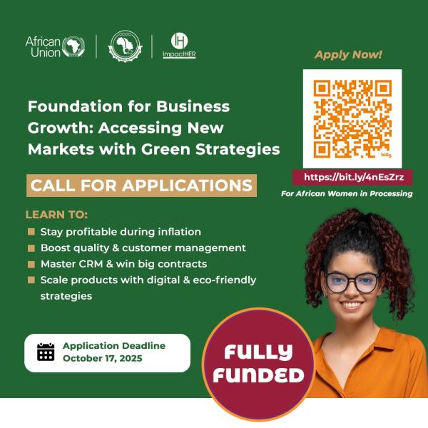 ImpactHER Foundation for Business Growth 2025 Fully Funded Training